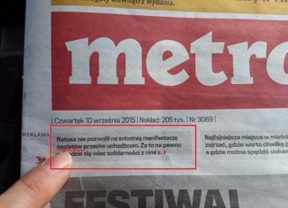 Naziści w metrze!