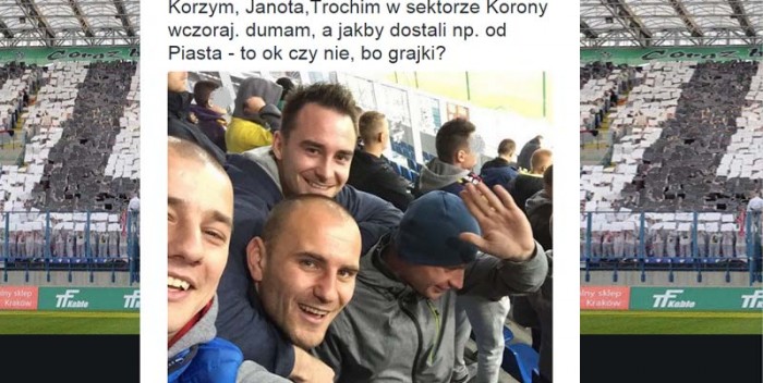 Piłkarze z zakazem stadionowym! Policja ściga piłkarzy!