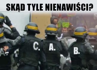 Brutalność francuskiej policji