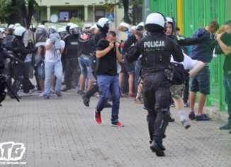 Kilku kibiców trafiło do szpitala!