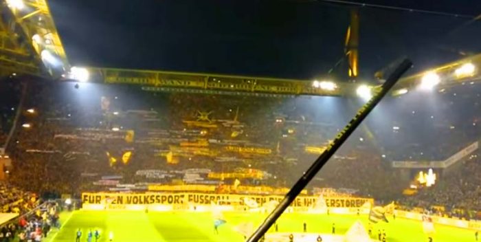 Kibice Borussia vs kibice RB Lipsk! Kibice Borussii przepraszają!