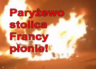 Walki z policją w Paryżu!