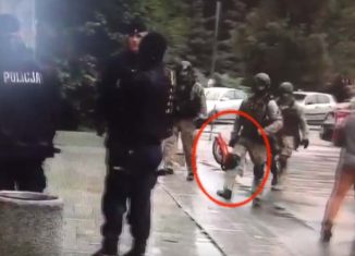 Antyterroryści wpadają do TS Wisła!